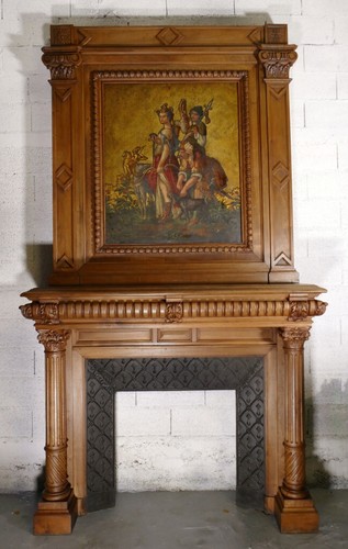 Cheminée château son - château,
